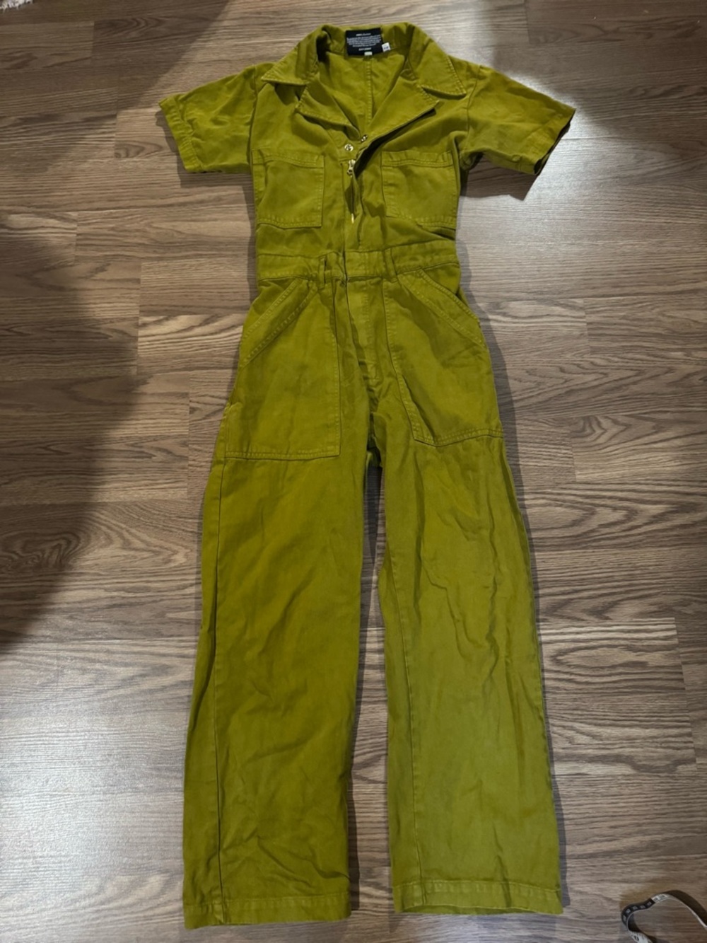 Big Bud Press Olive Green Utility Jumpsuit for Women